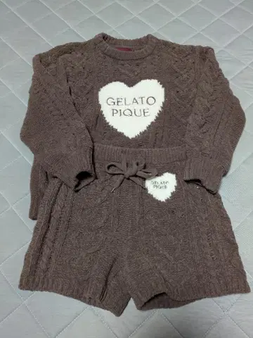 GELATO PIQUE 니트 룸웨어 세트