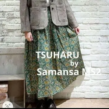 TSUHARU by SM2 롱 개더 스커트 리버티 LIBERTY