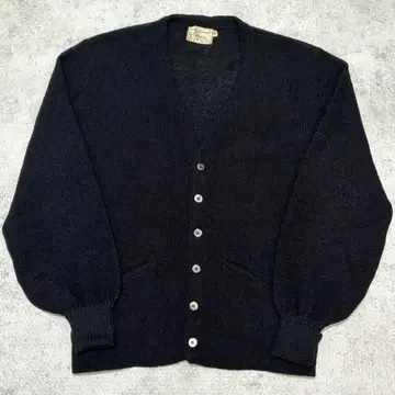 레어 선착순 빈티지 CAMPUS 모헤어 가디건 블랙 USA제