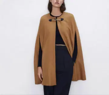 [컨디션 최상] ZARA MANTECO 케이프 코트