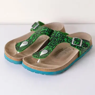 BIRKENSTOCK 38 papilio 24.5 키스 해링 기제