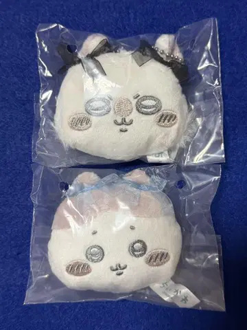 치이카와 마스코트 거울 리본 하치와레 모몽가 세트