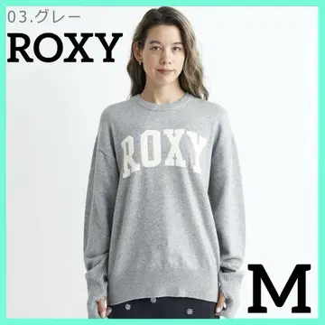 ROXY 로고 긴팔 니트 엄지손가락 구멍 M 사이즈
