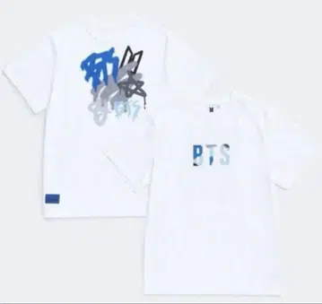 BTS 그래피티 디자인 T셔츠 M