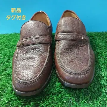 마렐리 브라운 가죽 로퍼 24.5cm