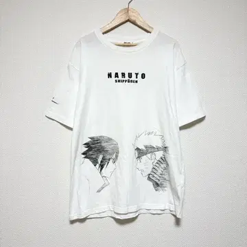 NARUTO 질풍전 캐릭터 프린트 T셔츠 S