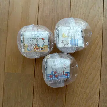 파밀리아 캡슐 토이 가챠 그림책 미니어처 3개 세트