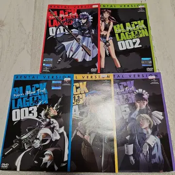 BLACK LAGOON 3기 DVD 전권 세트