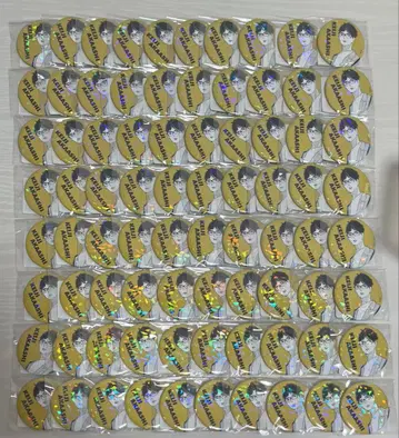 하이큐 아카아시 케이지 올스타 캔뱃지 68개