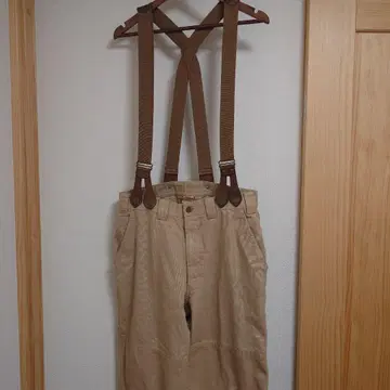 filson 필슨 서스펜더와 콜맨 더블니 팬츠