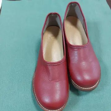 rofa 가죽 로퍼 빨간색 24cm