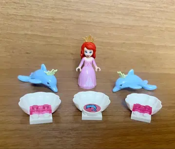 LEGO 미니 피규어 디즈니 아리엘 돌고래 세트