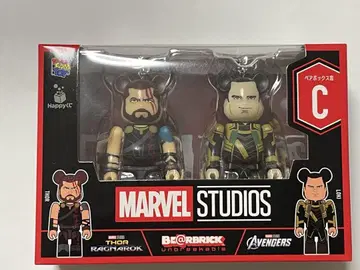 BE@RBRICK 2체 세트 MARVEL happy 복권