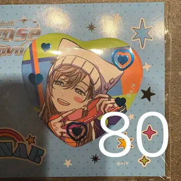 니지산지 ChroNoiR 하트 캔뱃지 카나에 80개