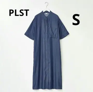 PLST 라이트 데님 원피스