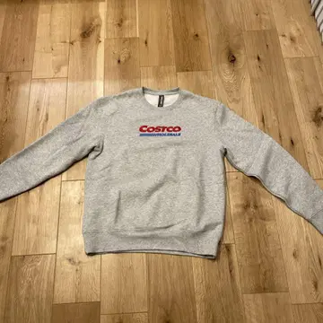 COSTCO KIRKLAND 그레이 스웨트 셔츠