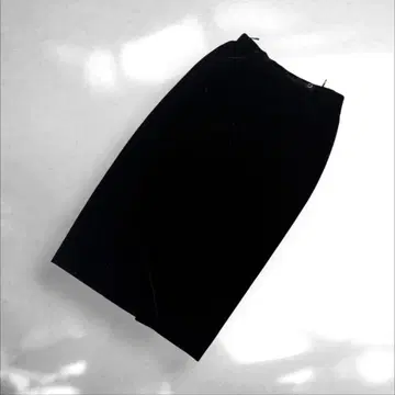 BASILE 바질 벨벳 타이트 스커트 블랙 S-715
