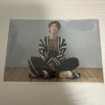 seventeen 민하오 떨어지는 꽃잎 클리어 엽서 특전