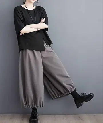 blackdia ocean 와이드 벌룬 팬츠