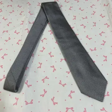 새상품 엠포리오 아르마니 비즈니스 넥타이 실크 그레이 (3804)