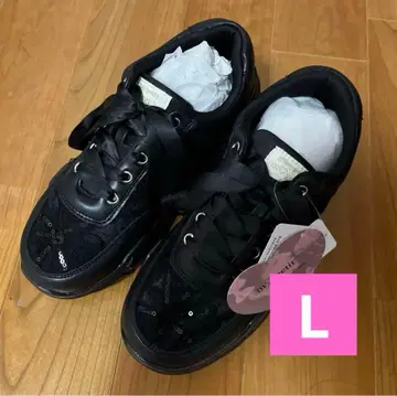 미사용 새상품 시마무라 x 아오키 미사코 스니커즈 [블랙]