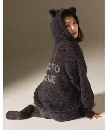 gelato pique 고양이 귀 후드 부착 룸웨어