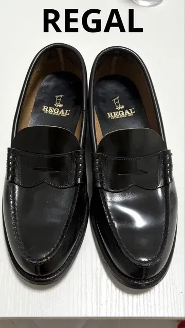 REGAL 블랙 로퍼
