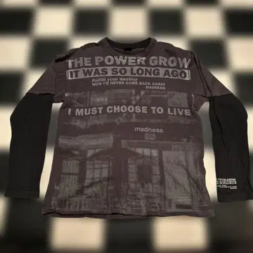 MADNESS print long-sleeved t-shirt