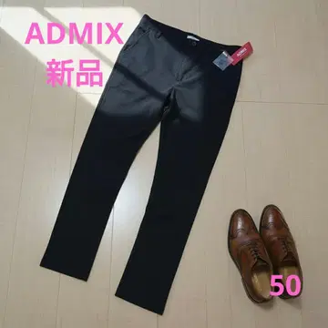ADMIX 새상품 블랙 팬츠 사이즈 50 부드러운 소재