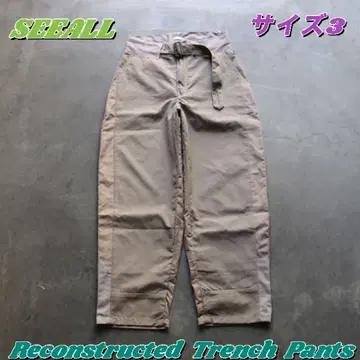 [ 특가 ] SEEALL Reconstructed Trench Pants