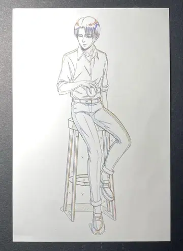 진격의 거인 WIT STUDIO IG 스토어 한정판 리바이 엽서