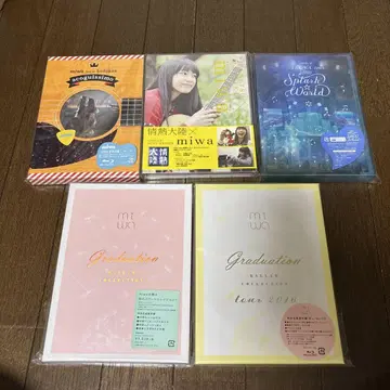 miwa DVD 초회 한정판 묶음 판매 5장 낱개 판매 가능