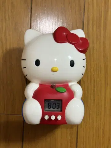 키티 탁상시계