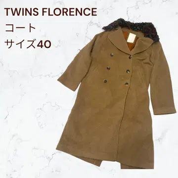 TWINSFLORENCE 트윈즈플로렌스 퍼 포함 체스터 코트
