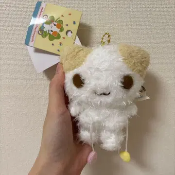푹신푹신 봉제 인형 화이트와 베이지
