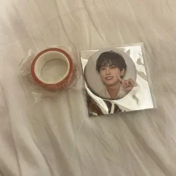 ini 오자키 타쿠미 캔 배지 마스킹 테이프