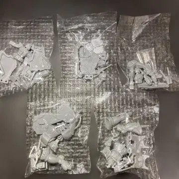 초코 서플 건담 미조립 그레이 플라스틱 부품 세트 5봉입