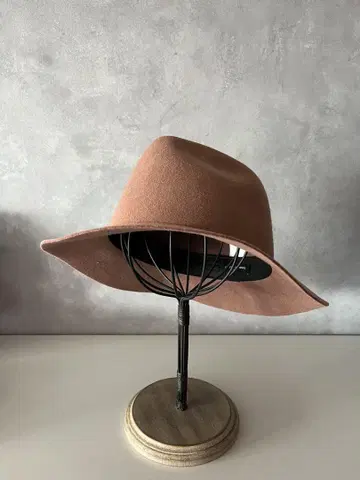 브라운 울 펠트 중절모 유나이티드 애로우즈