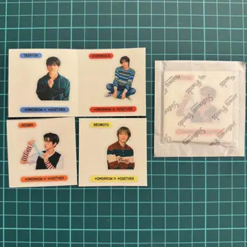 TXT 2025 DECO KIT 스티커 미개봉 5장 + 개봉 4장 세트