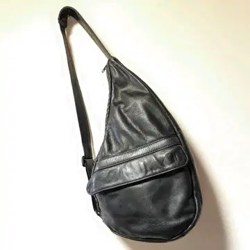 구 로고 천연 가죽 Ameribag 헬시 백백 숄더백