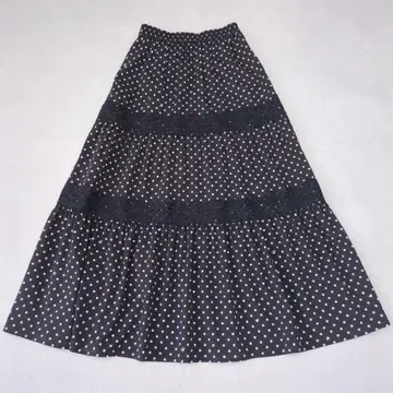 앤 러브 레이스 도트 캉캉 스커트