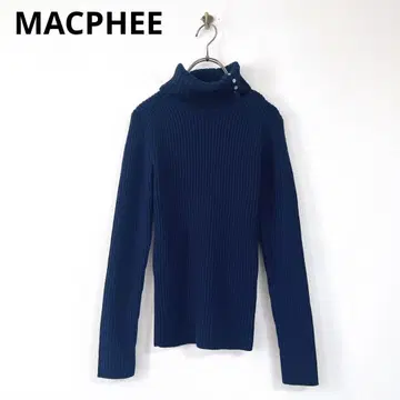 [ MACPHEE ] 맥피(F) 긴팔 니트 스웨터 울 리브 니트