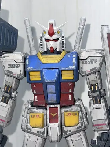 건담 프라모델 MG RX-78 ver3.0 완성품 정크