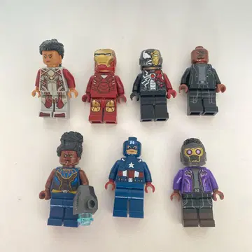 [ LEGO 정품 ] 마블 미니 피규어 세트 1 7체 세트