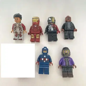 [ LEGO 정품 ] 마블 미니 피규어 세트 1 6체 세트