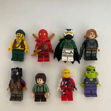 [ LEGO 정품 ] 미니 피규어 8개 세트