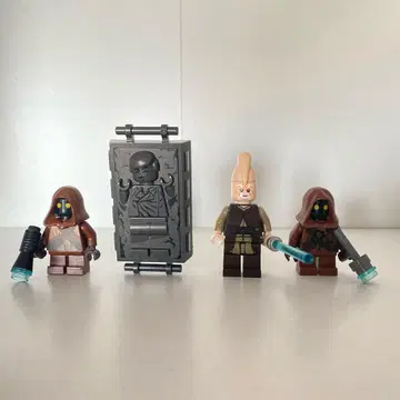 [ LEGO 정품 ] 스타 워즈 미니 피규어 4체 세트