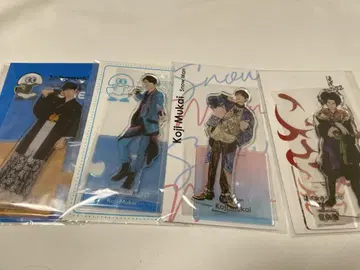 무카이 코지 아크릴 스탠드 4개 세트