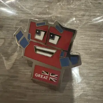 오사카 간사이 박람회 새상품 영국관 UK 피크 핀 배지 핀즈 엑스포