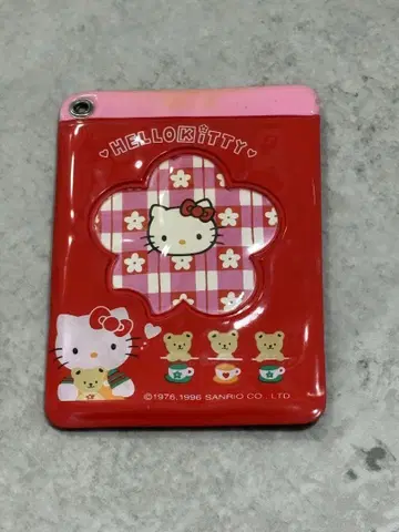 헬로키티 HELLO KITTY 패스 케이스 레어 레트로
